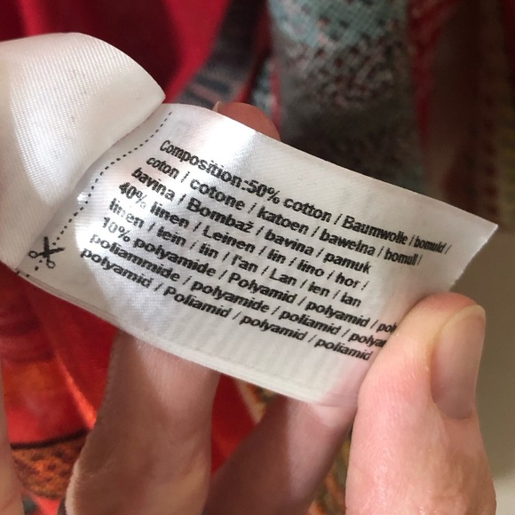 IVKO Sundance Splendid Inspirations Duster Kimono Cardigan Western - Size 40/42 - Picture 7 of 8